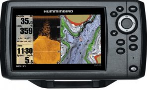 Humminbird 409620-1 HELIX 5 DI Fish Finder with Down-Imaging and GPS