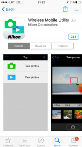 nikon wireless mobile utility for ipad