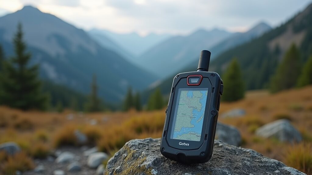 Garmin GPSMAP 67i in outdoor setting