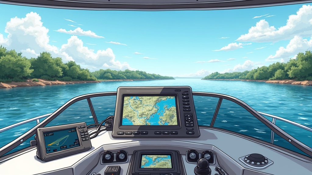 marine radar and GPS systems integration