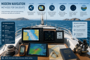 traditional navigation vs electronics